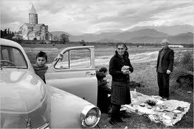 Henri Cartier-Bresson - 1972 photo of a Georgian family