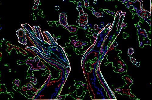 An image transformed during a rare attempt to be adventurous with photoshop. 