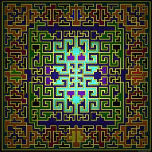 Maze design by Malcolm Stewart