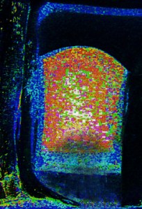 Bits, temple door - small