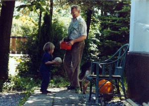 Opa and his grandson