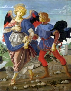 Tobias and the Angel - Andrea del Verrrocchio’s workshop
