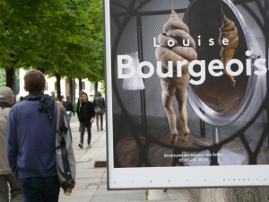 Louise Bourgeois at 'Hause der Kunst.' 